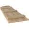 Ekena Millwork Americraft 4-Board (3 Batten) Wood Joined Board-n-Batten Shutters w/ Arch Top, ARW401BQ414X77UNH, PR ARW401BQ414X77UNH - alternate 6